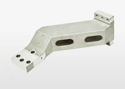 ABB 3HAW050013527 – Al. riser H=250 L=-120 dowel 8H7 ABB 3HAW050013527 – Al. riser H=250 L=-120 dowel 8H7