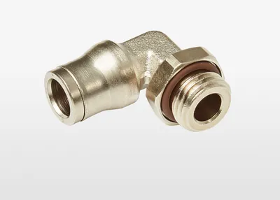 ABB 3HAWC110551 – Male stud elbow (white brass) D8 G1/4