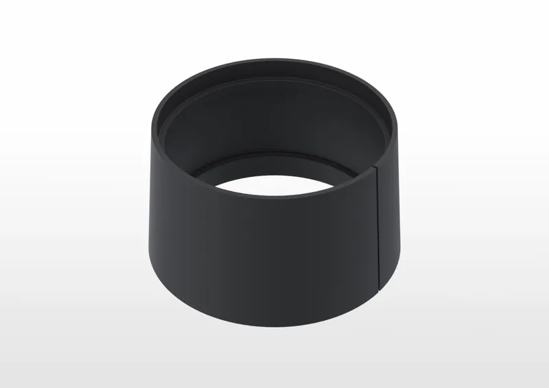 PLASTIC POM-C BLACK