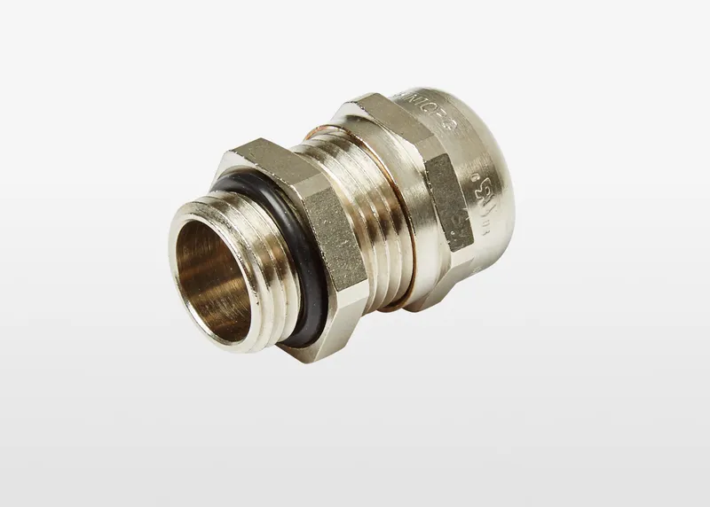 NICKEL PLATED BRASS IP68 M16x1,5 Ø4