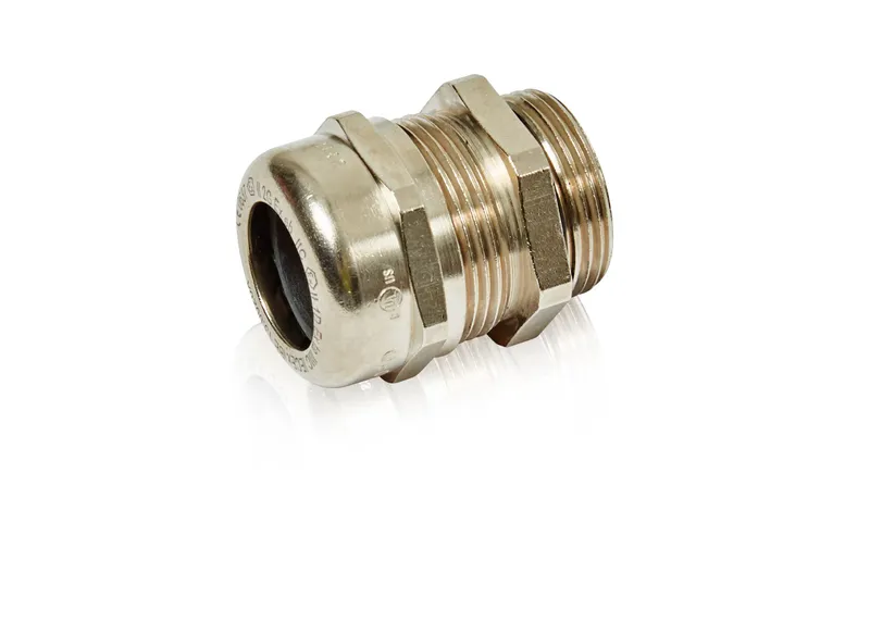 NICKEL PLATED BRASS IP68 M25x1,5 Ø9