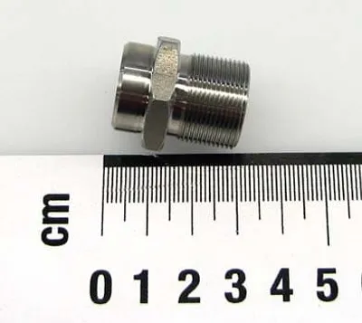 STAINLESS AISI 303 G1/4" x G1/4", M
