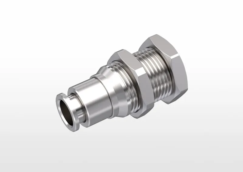 NICKELPLATED BRASS G1/4", Ø8 — photo 2 of 2