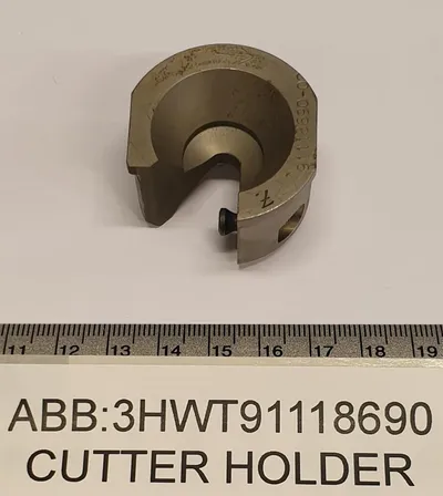 ABB 3HWT91118690 – CUTTER HOLDER ABB 3HWT91118690 – CUTTER HOLDER