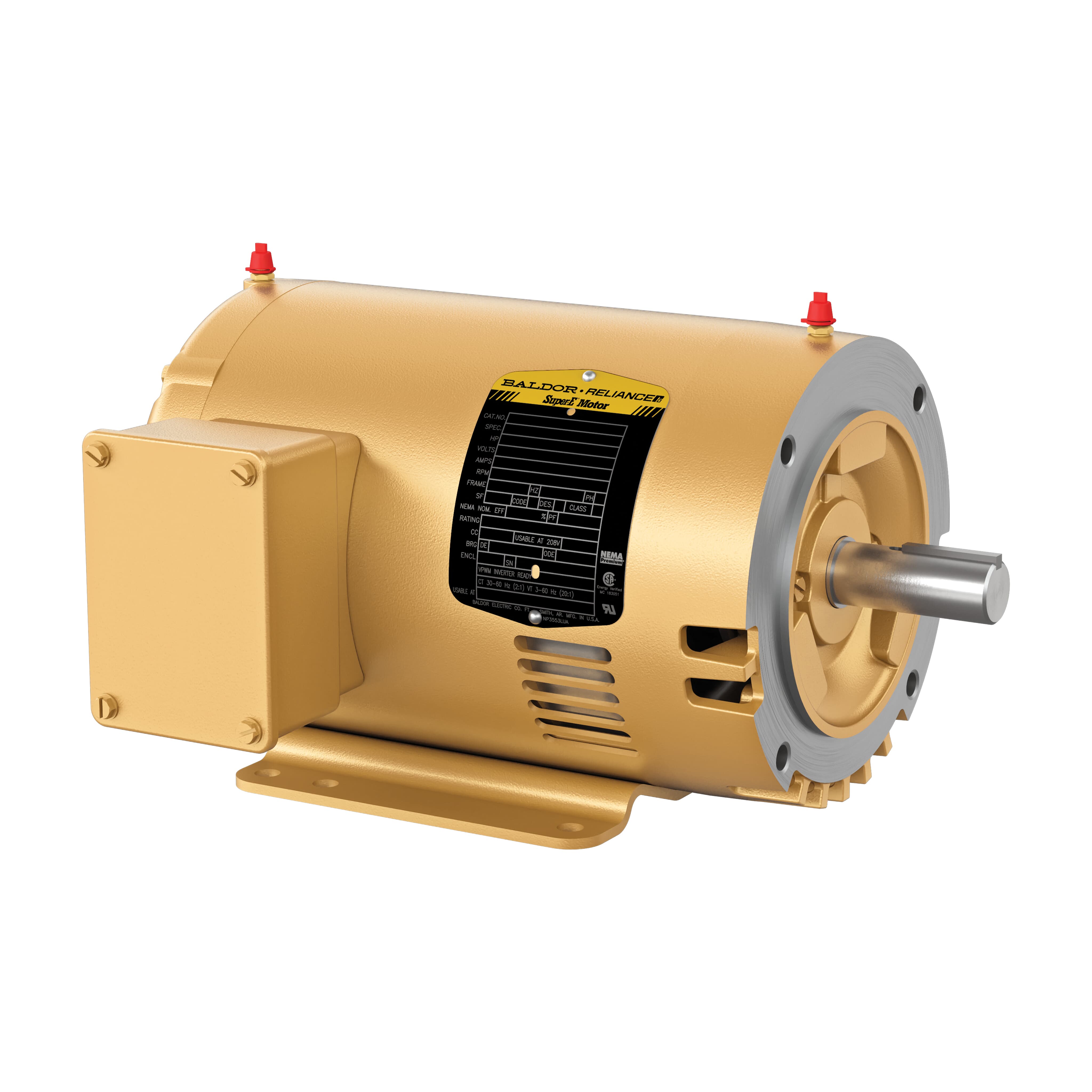 1.5HP,1770RPM,3PH,60HZ,145TC,3524M,