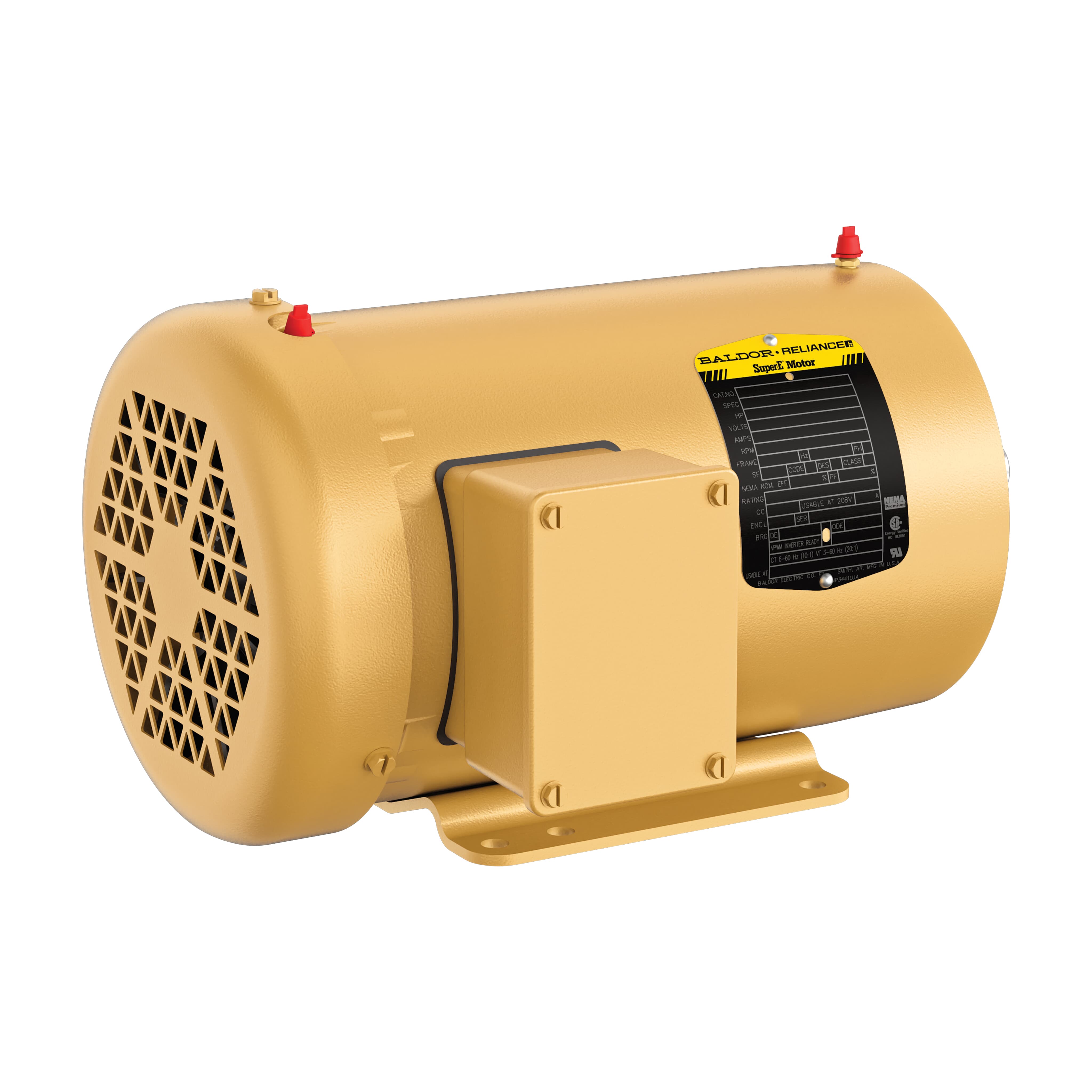 1HP,1760RPM,3PH,60HZ,143TC,3520M,TE — photo 3 of 3