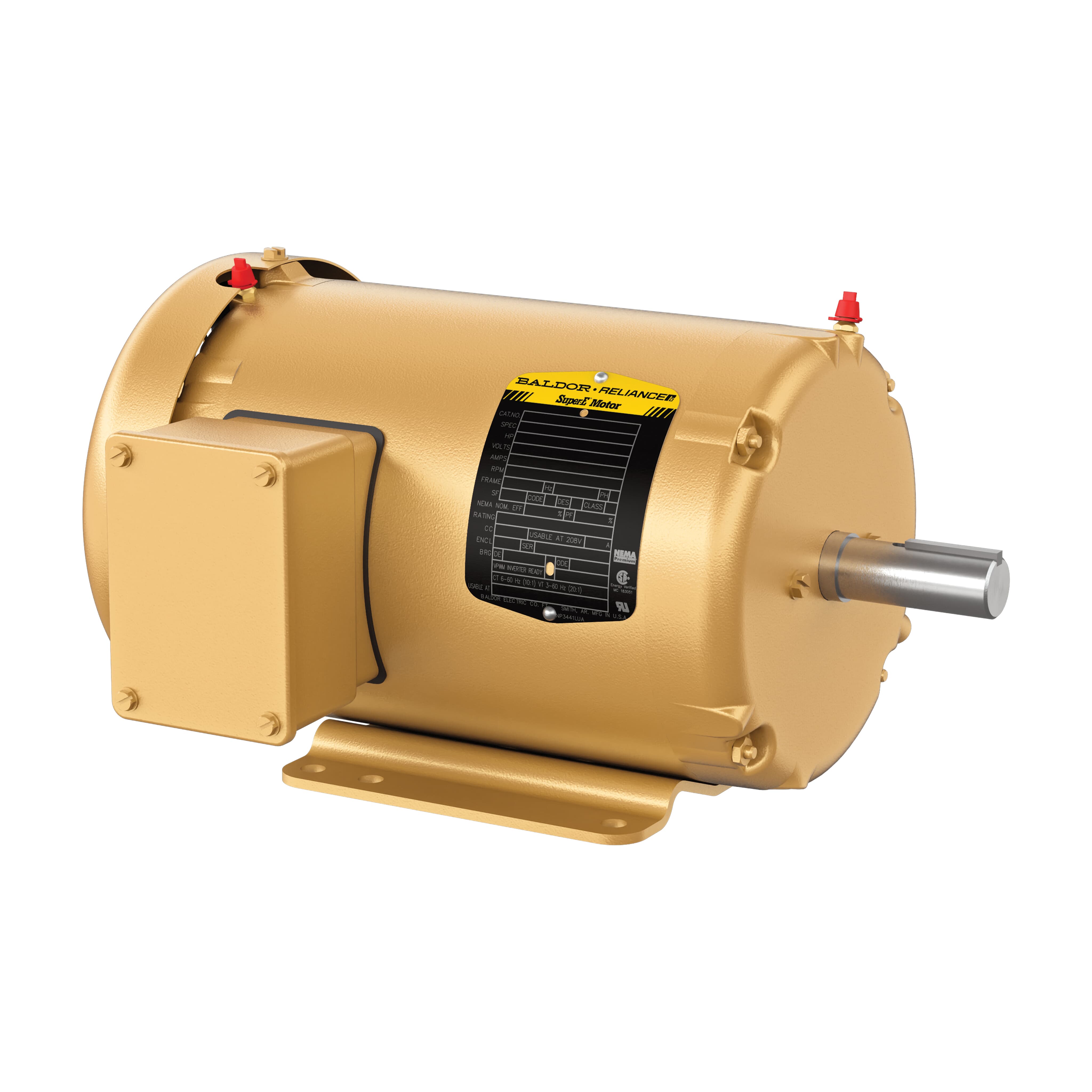 2HP,3490RPM,3PH,60HZ,145T,3526M,TEF — photo 1 of 3