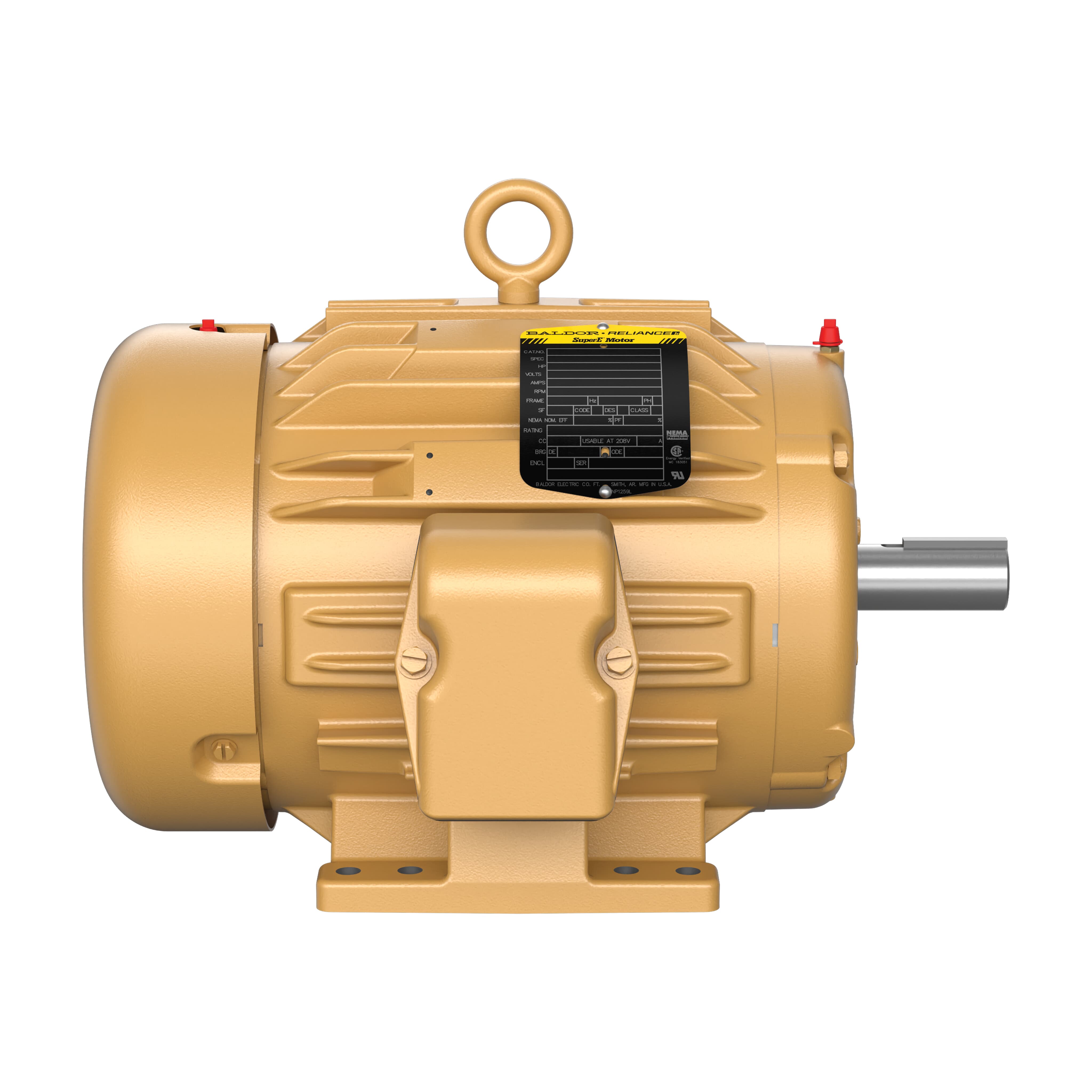 2HP,1165RPM,3PH,60HZ,184T,TEFC,F1 — photo 2 of 3