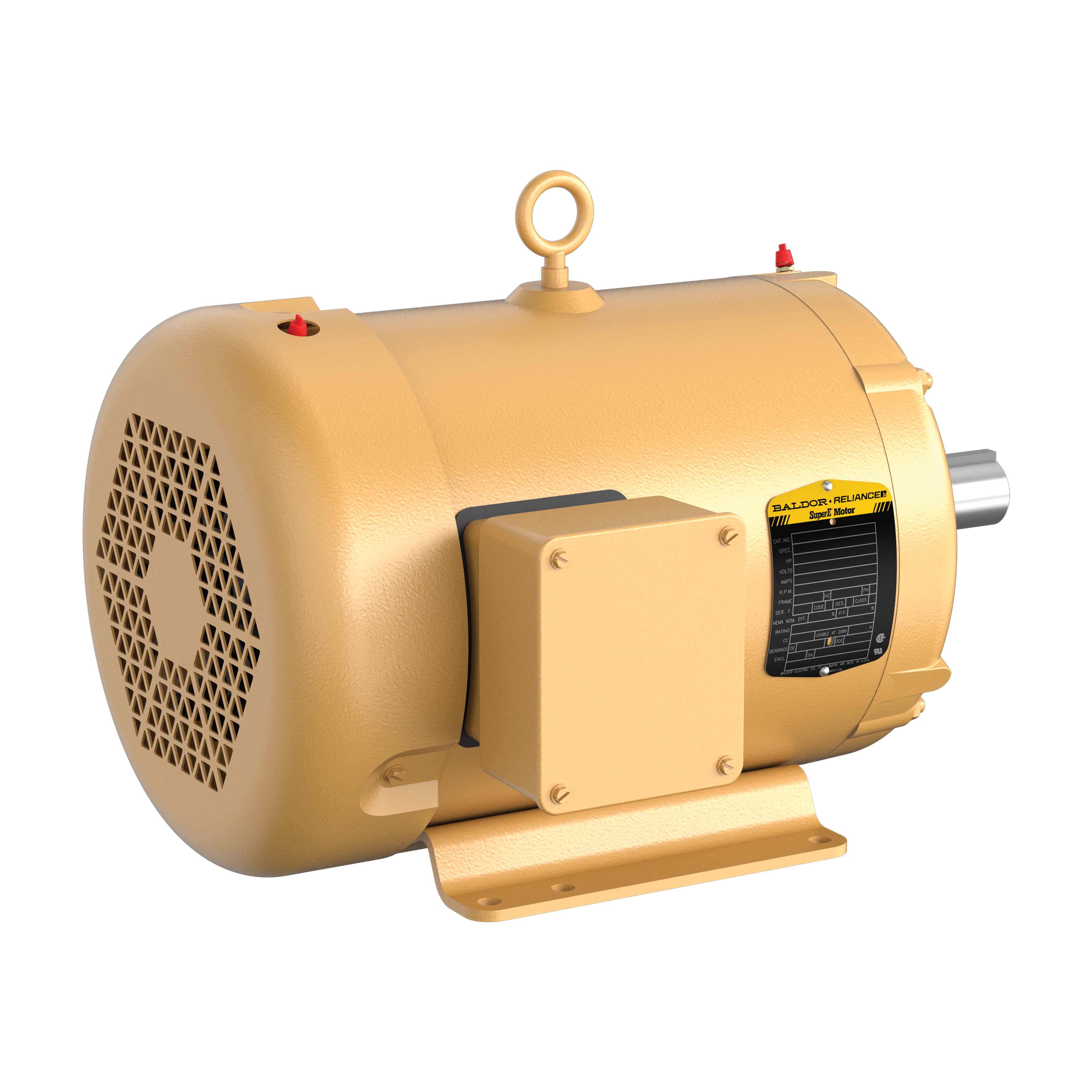 3HP,865RPM,3PH,60HZ,215T,3744M,TEFC — photo 3 of 3