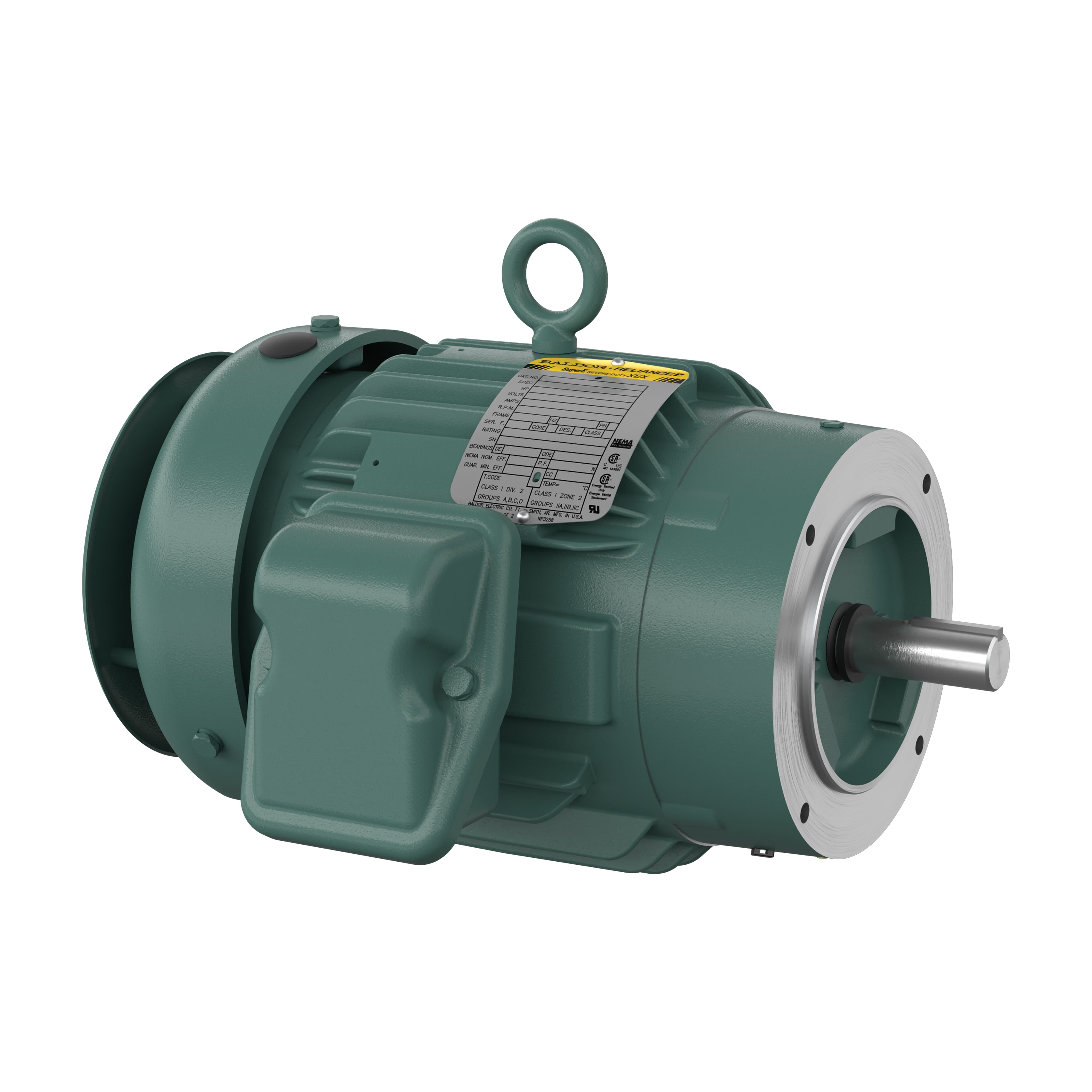 1HP,1170RPM,3PH,60HZ,145TC,0526M,TE — photo 1 of 3