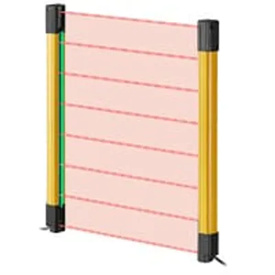 Keyence GL-VM36LP – Main Unit, Body-protection Type, 36 Optical Axes PNP. . Series: Safety Light Curtain. Series code: GL-V series Keyence GL-VM36LP – Main Unit, Body-protection Type, 36 Optical Axes PNP. . Series: Safety Light Curtain. Series code: GL-V series