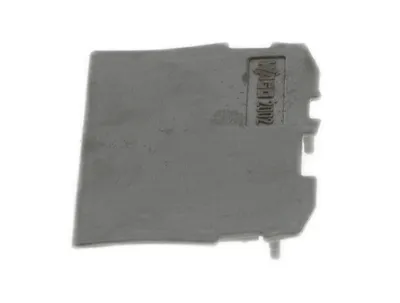 Kuka 123699 – 2-conductor end cover plate, gray Kuka 123699 – 2-conductor end cover plate, gray