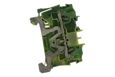 Kuka 129673 – 2-cond. feed-thr. terminal, green/yellow