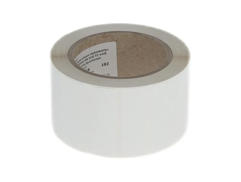Adhesive label 62x22 mm white matt — photo 5 of 9