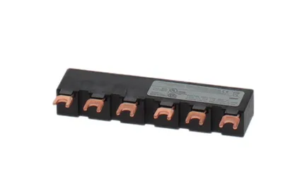 3P busbar for 2 switches