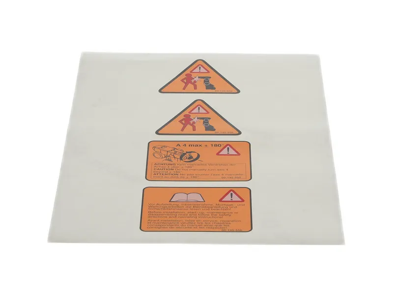 Warning label KR5 sixx — photo 6 of 9