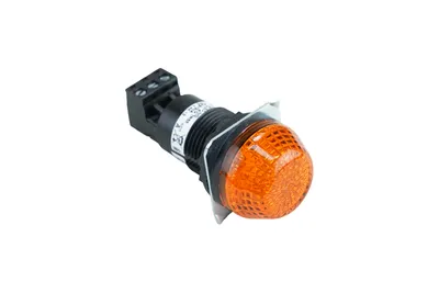 Flashing light 24V AC/DC orange