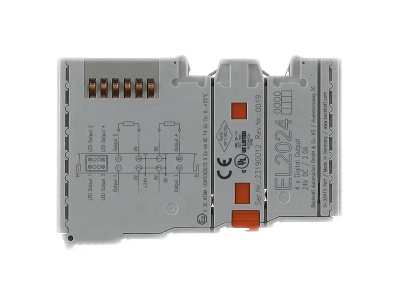EtherCAT terminal, 4 DO 24V/2A EL2024 — photo 13 of 14