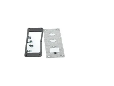 Kuka 191268 – Connector plate 1xHan3A + 2x M12 Kuka 191268 – Connector plate 1xHan3A + 2x M12