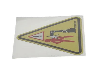 Kuka 207239 – Adhesive label “Danger zone AGILUS” Kuka 207239 – Adhesive label “Danger zone AGILUS”