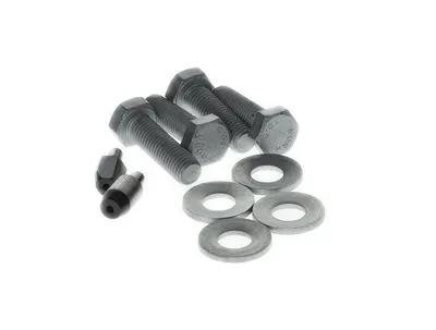 Machine frame mounting