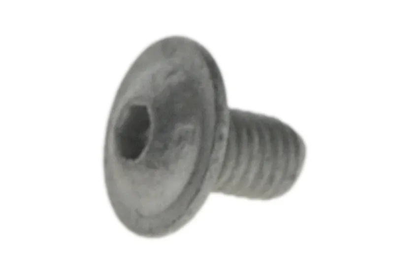 Screw, slotted round head, collar, M5x8 — photo 1 of 2