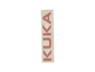 Kuka 273764 – Logo sticker, height 14.5mm Kuka 273764 – Logo sticker, height 14.5mm