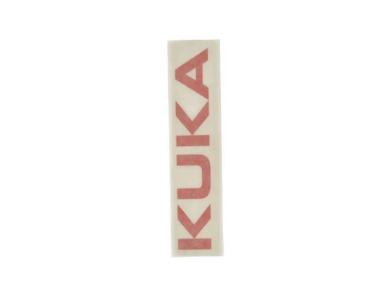KUKA logo sticker, height 14.5mm — photo 1 of 9