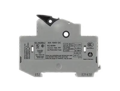 Kuka 280046 – Fuse holder 10x38MM / 1P Kuka 280046 – Fuse holder 10x38MM / 1P