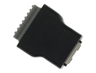 Adapter RJ45 connector > term. block 8P