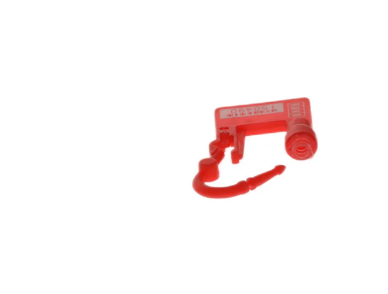 Plastic seal, red — photo 3 of 9