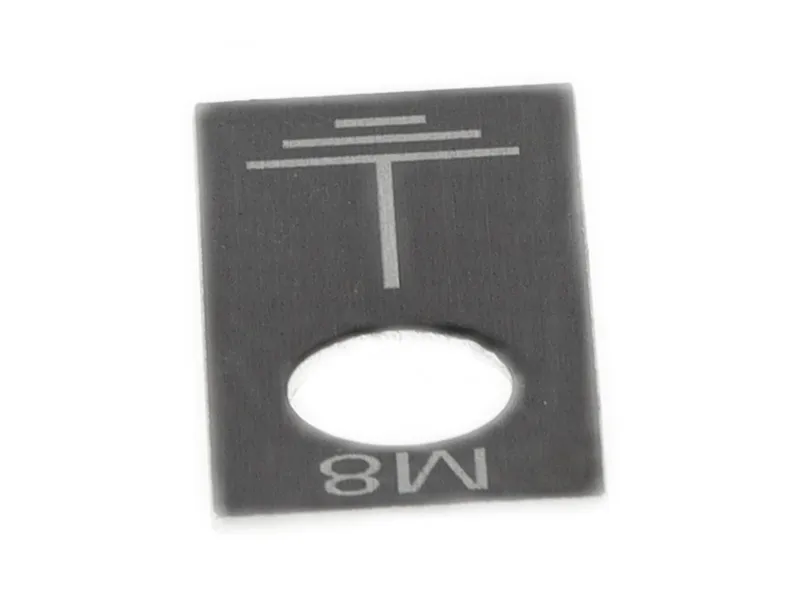 Ground symbol M8 aluminum 30x14 — photo 4 of 9