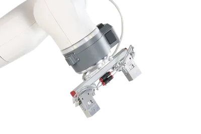 Grippers with needle grippers (textile grippers)