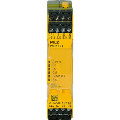 Pilz 750156 – PNOZ s6.1 48-240VACDC 3 n/o 1 n/c