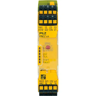 Pilz 751184 – PNOZ s4 C 24VDC 3 n/o 1 n/c coated