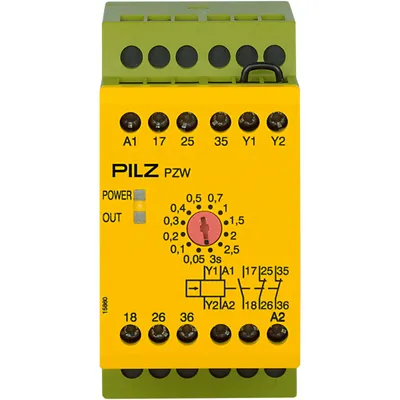 Pilz 774042 – PZW 3/24VDC 1n/o 2n/c