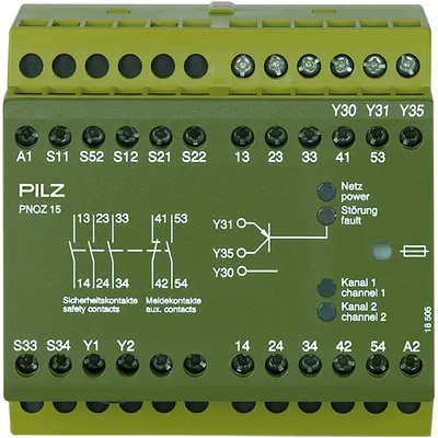 Pilz 774050 – PNOZ 15 24VDC 3n/o 1n/o 1n/c