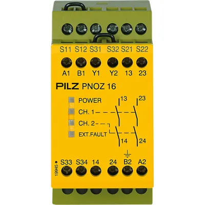 Pilz 774063 – PNOZ 16 110VAC 24VDC 2n/o