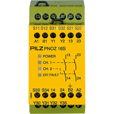 Pilz 774073 – PNOZ 16S 110VAC 24VDC 2n/o 2so
