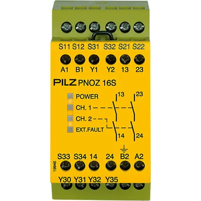 Pilz 774076 – PNOZ 16S 230VAC 24VDC 2n/o 2so