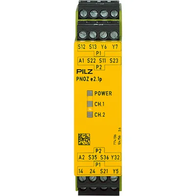 Pilz 774136 – PNOZ e2.1p 24VDC 2so