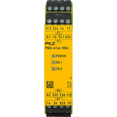 Pilz 774138 – PNOZ e3vp 300/24VDC 1so 1so t