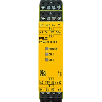 Pilz 774181 – PNOZ e4vp 10/24VDC 1so 1so t