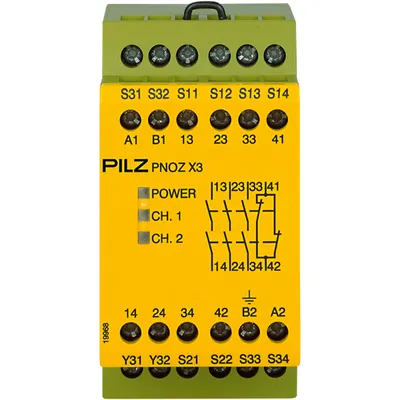 Pilz 774311 – PNOZ X3 42VAC 24VDC 3n/o 1n/c 1so