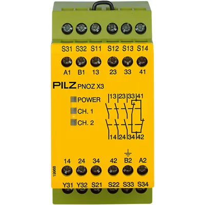 Pilz 774315 – PNOZ X3 115VAC 24VDC 3n/o 1n/c 1so
