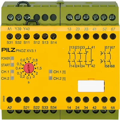 Pilz 774532 – PNOZ XV3.1 3/24VDC 3n/o 1n/c 2n/o t