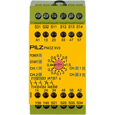 Pilz 774542 – PNOZ XV3 3/24VDC 3n/o 2n/o t