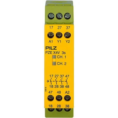 Pilz 774583 – PZE X4V 3/24VDC 4n/o fix