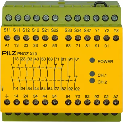 Pilz 774706 – PNOZ X10 230-240VAC 6n/o 4n/c 3LED