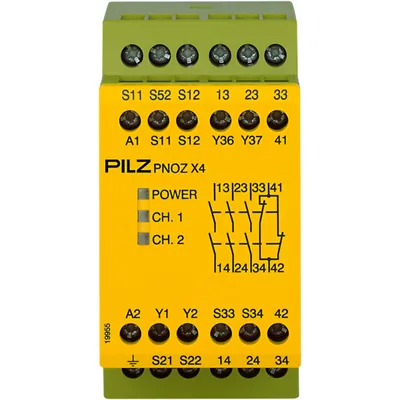 Pilz 774735 – PNOZ X4 115VAC 3n/o 1n/c
